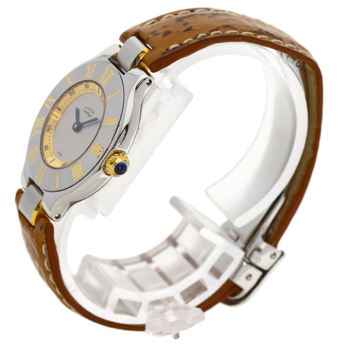 Leather CARTIER Must21 Watches Stainless Steel/ - 2