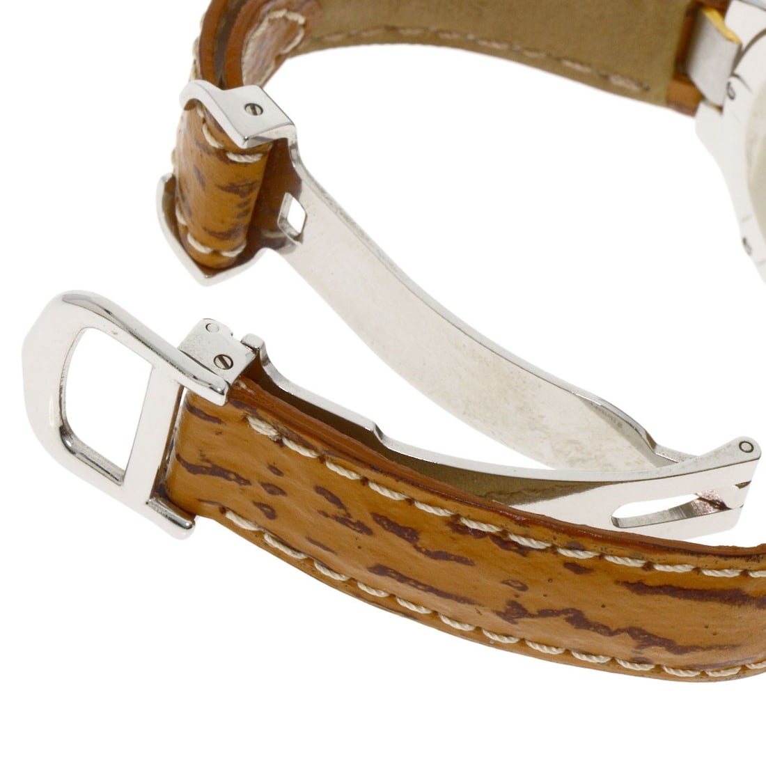 Leather CARTIER Must21 Watches Stainless Steel/ - 8