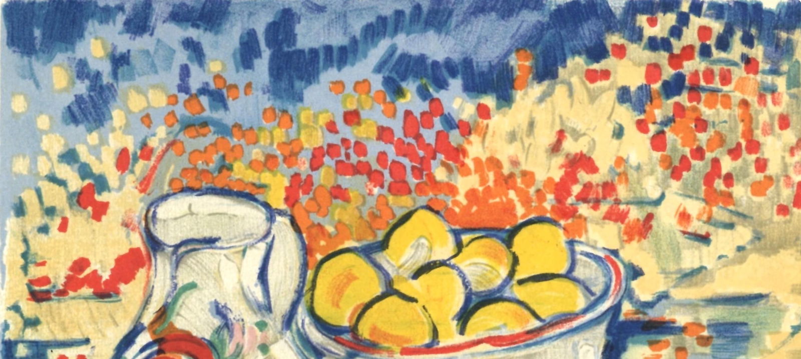 Lithograph - Maurice de Vlaminck - Nature morte aux pommes - Vlaminck - Signed - 3