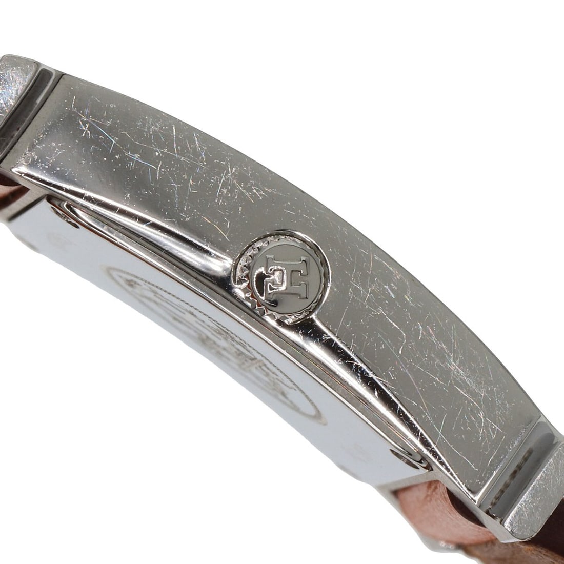 Leather HERMES H watch Deburuturu Watches HH1.210 Stainless Steel/ - 13
