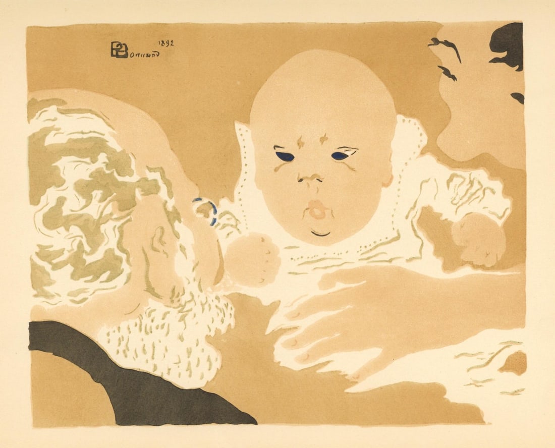 Lithograph - Pierre Bonnard - Scne de famille I - Bonnard Lithographe - 5