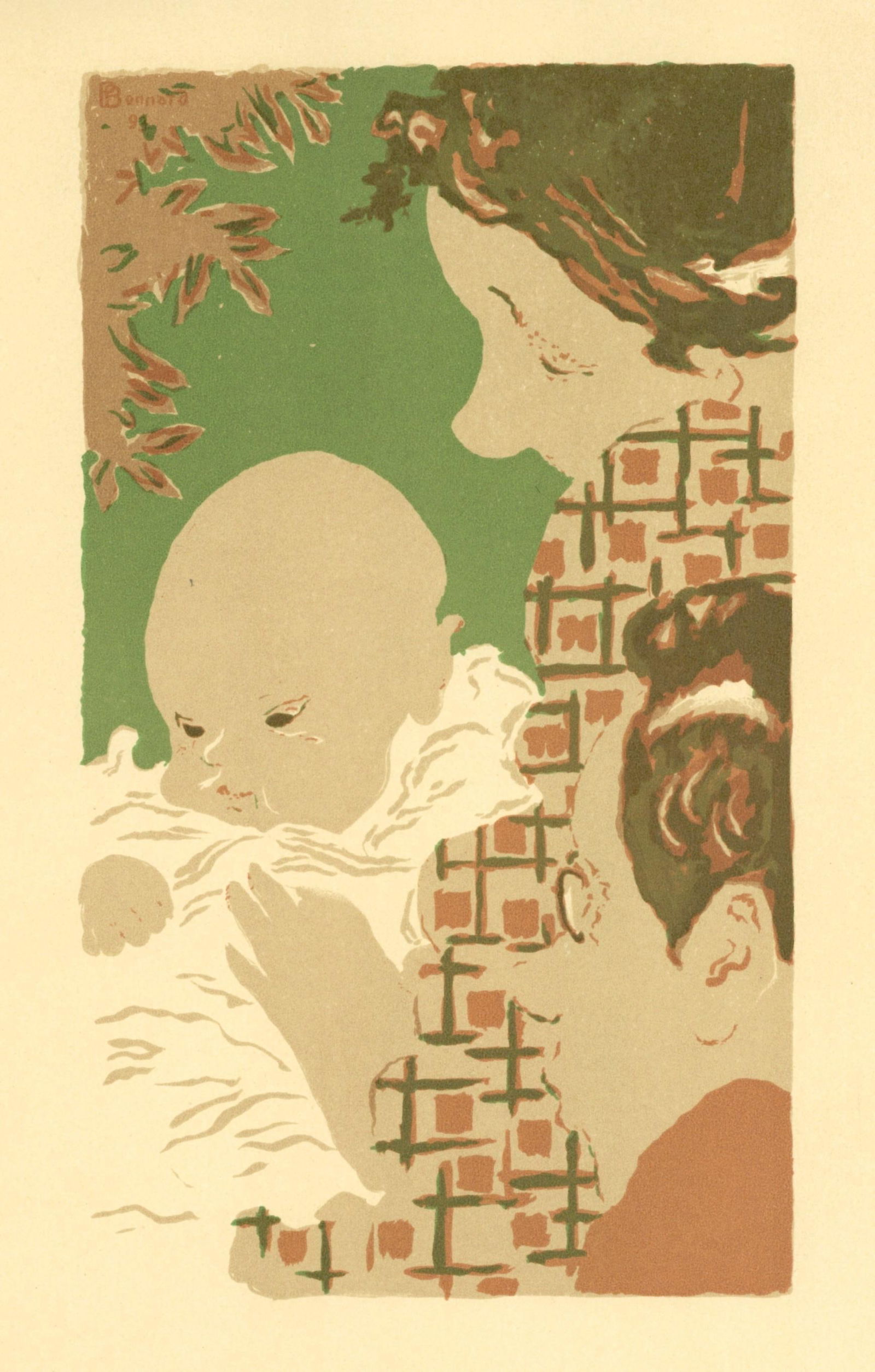 Lithograph - Pierre Bonnard - Scne de famille II - Bonnard Lithographe - 5