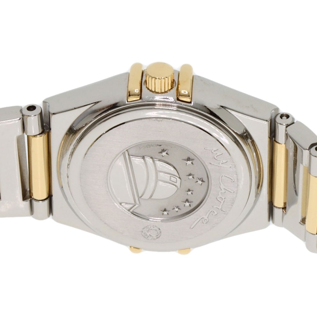 Stainless OMEGA Constellation Mini Bezel Diamond Watches 1376.75 - 7