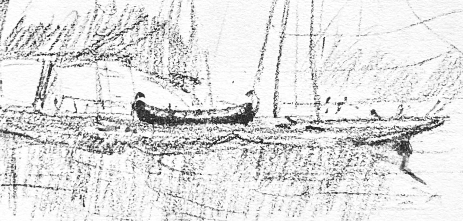 Lithograph - Henri de Toulouse-Lautrec - Composition - Toulouse-Lautrec - Album De Marine - 5