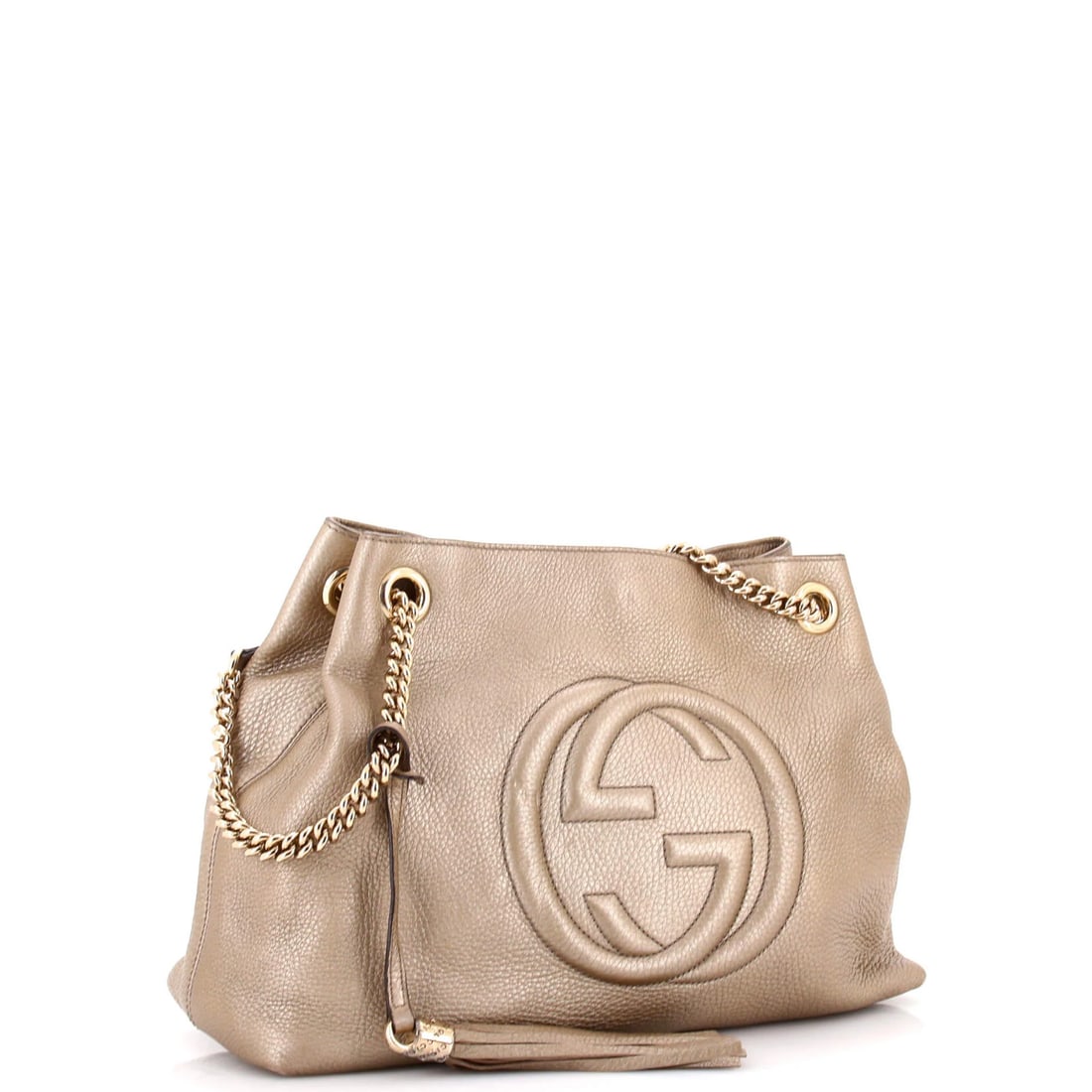 Medium Gucci Soho Chain Strap Shoulder Bag Leather - 2