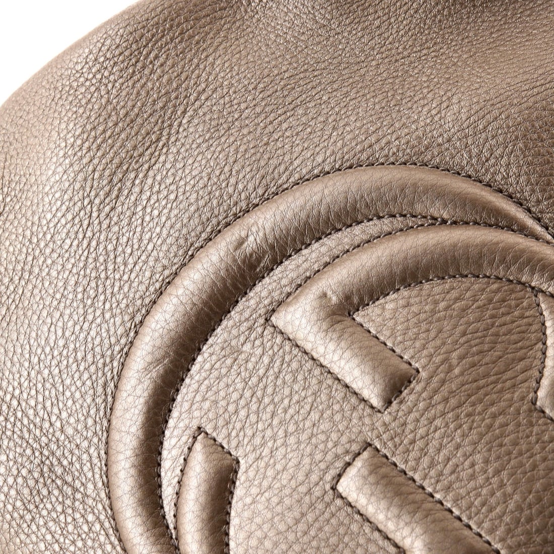 Medium Gucci Soho Chain Strap Shoulder Bag Leather - 6