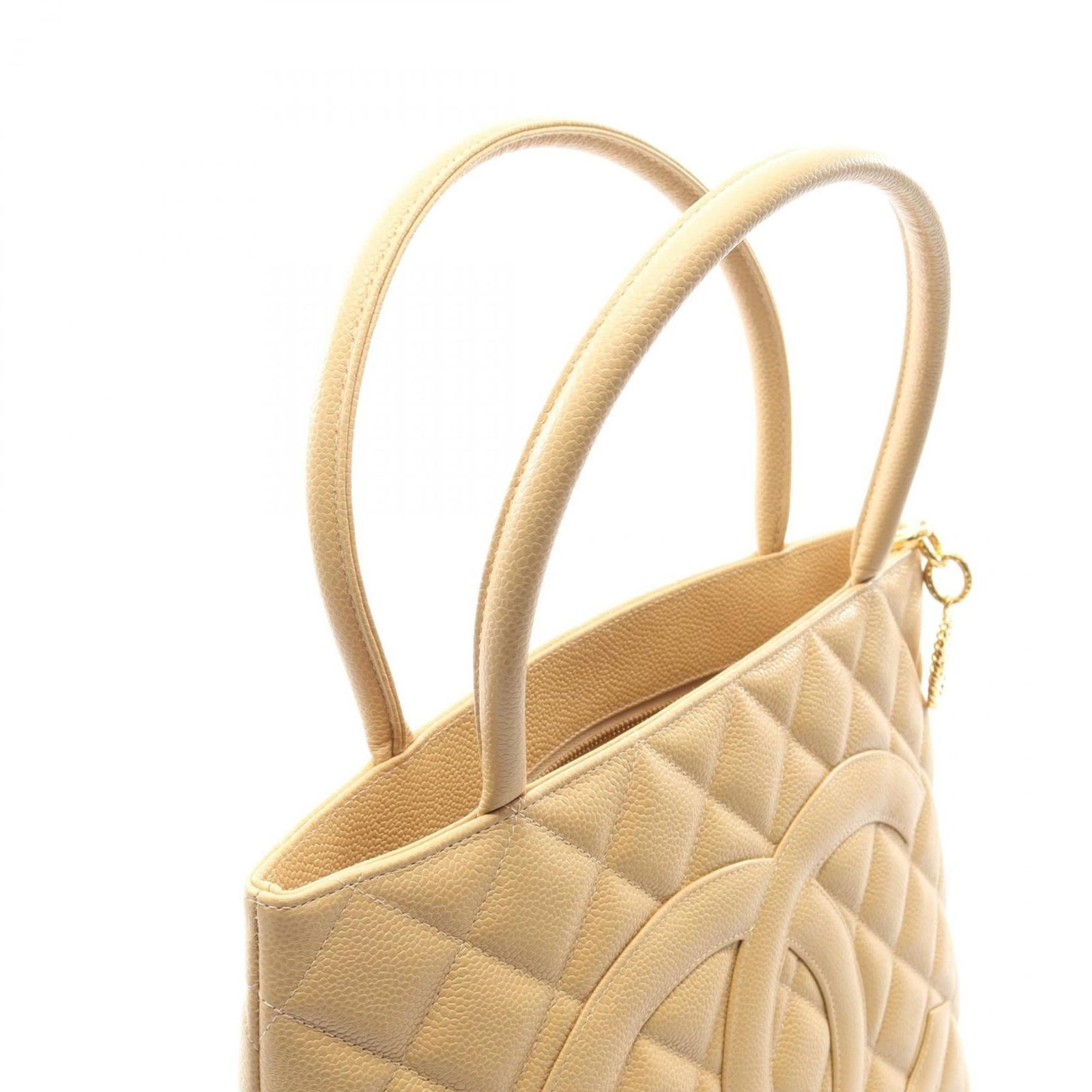 Leather Chanel Tote Bag - 6