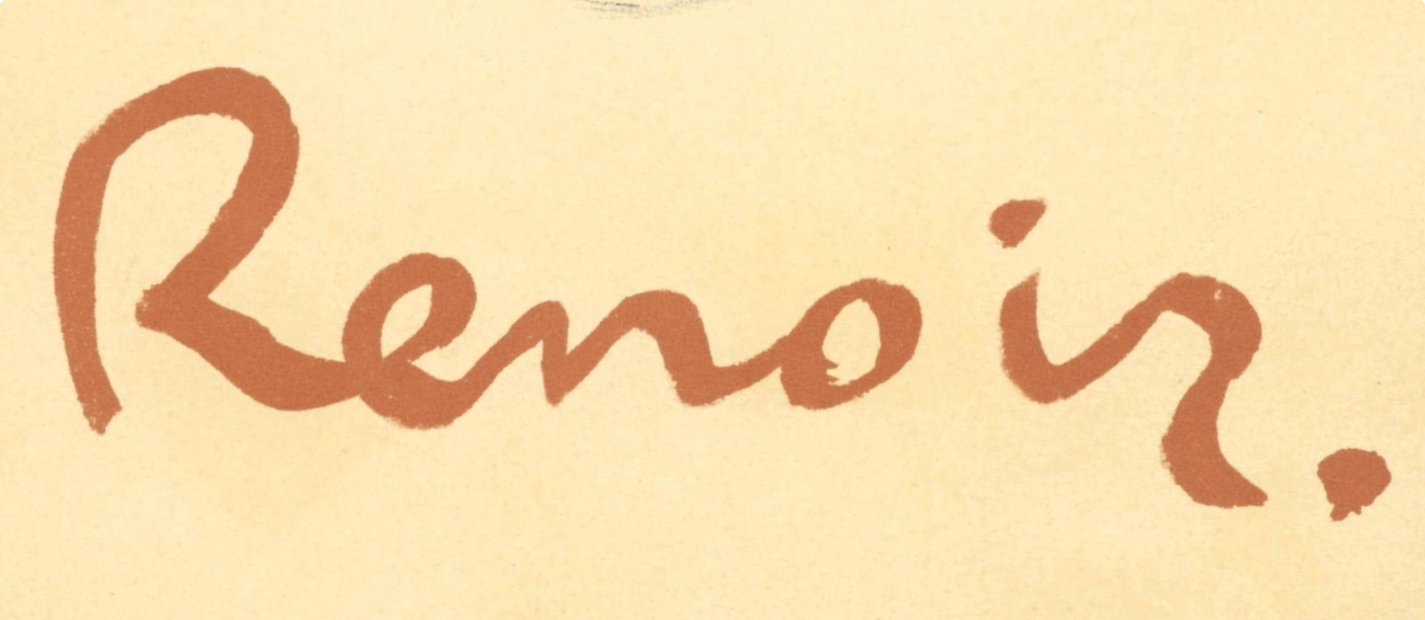 Lithograph - Pierre-Auguste Renoir - Portrait de femme - Les Lithographies de Renoir - 4