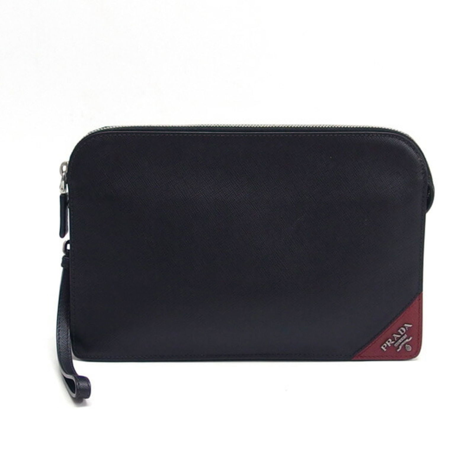 Leather Prada Clutch Bag - 2