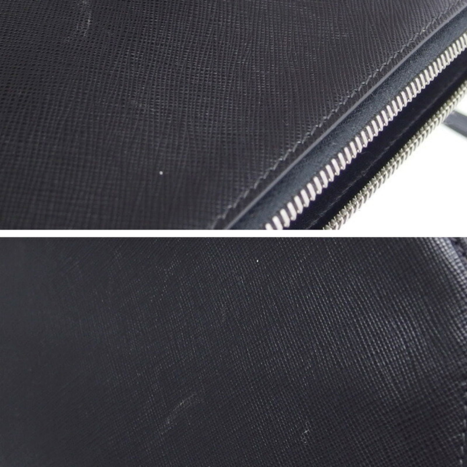 Leather Prada Clutch Bag - 7