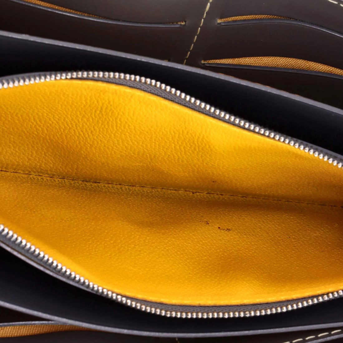 Leather Goyard Matignon Zip Wallet Coated Canvas with - 5