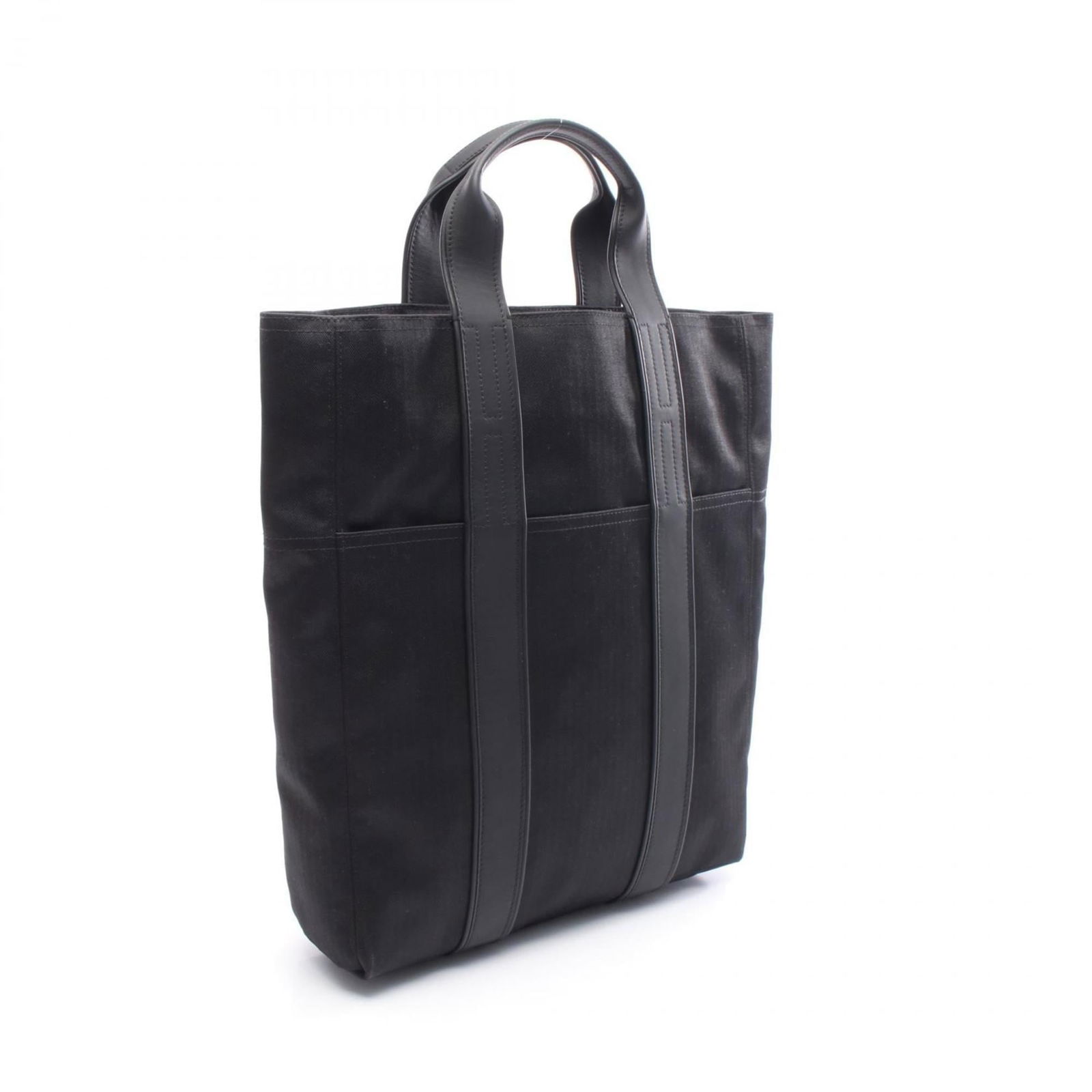 Leather - Hermes Tote Bag Toile Chevron - 2