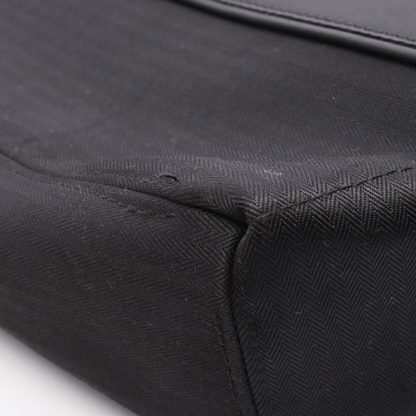 Leather - Hermes Tote Bag Toile Chevron - 5