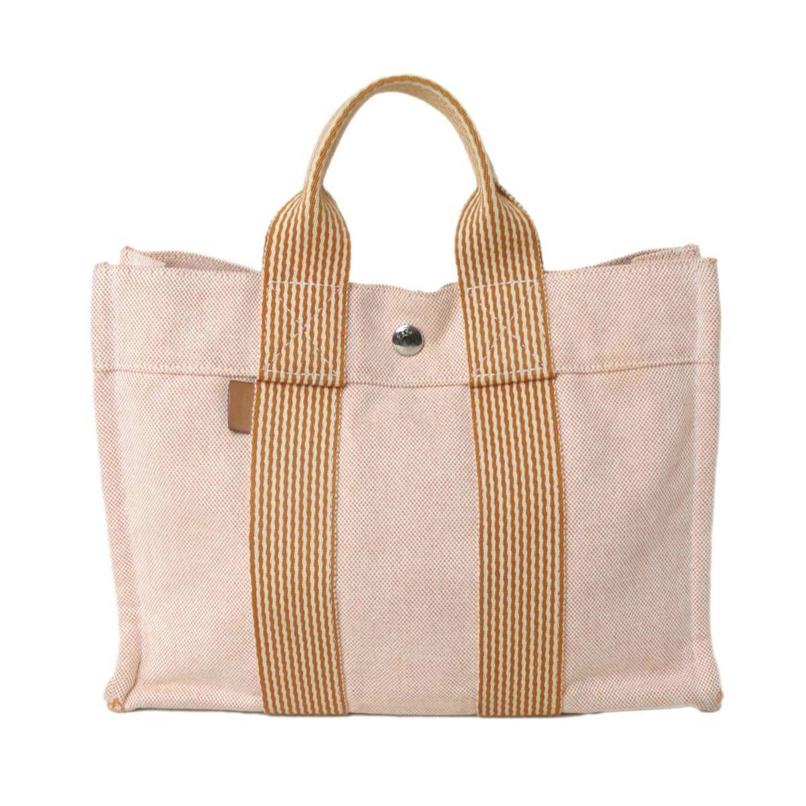 Cotton Hermes Handbag - 2