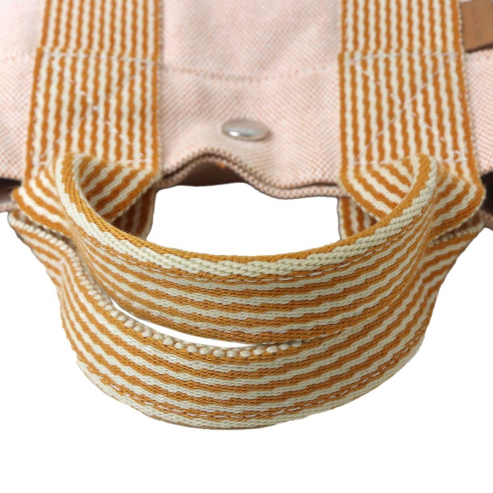 Cotton Hermes Handbag - 7