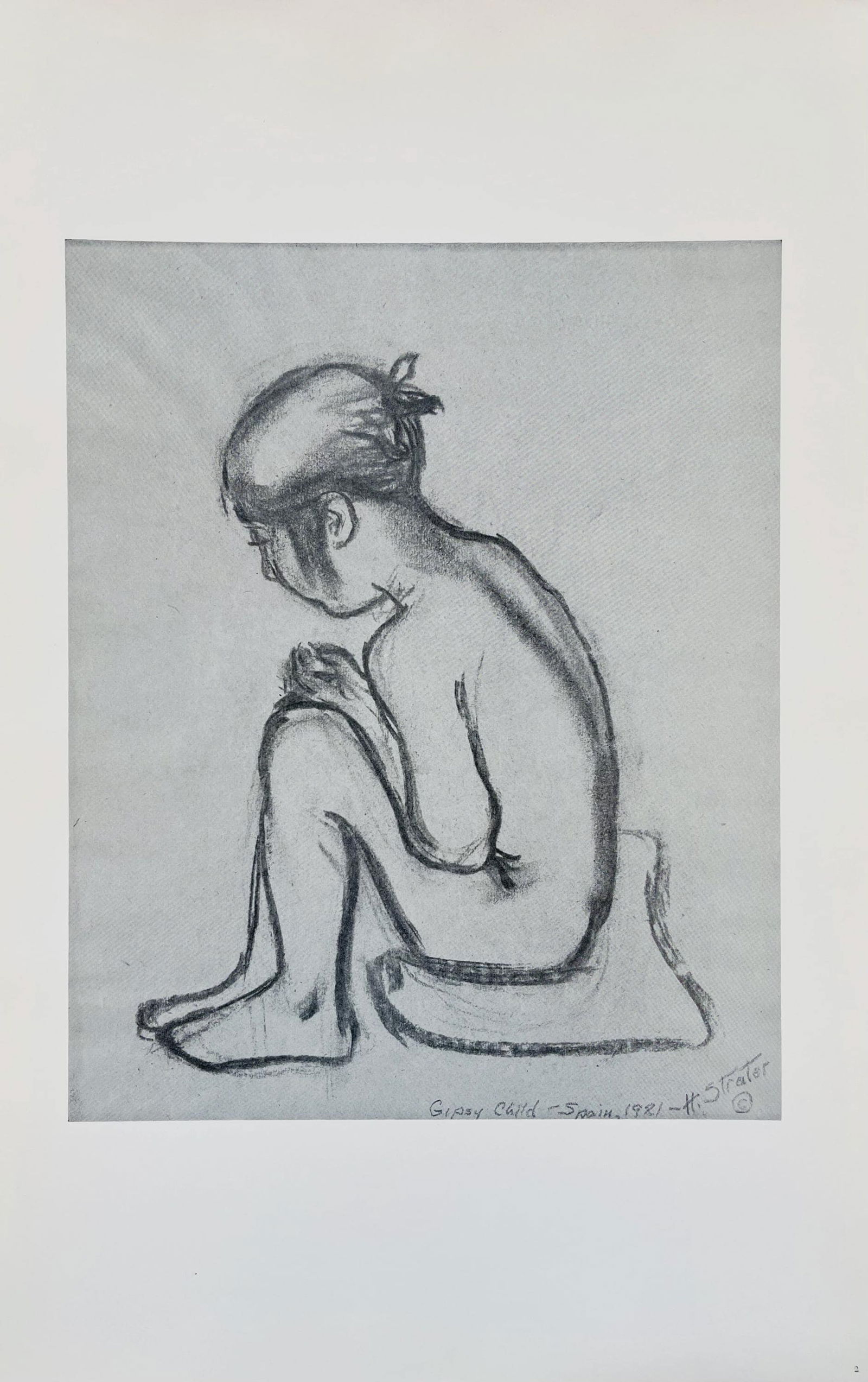 Lithograph - Henry Strater - Composition - 24 Drawings by Henry Strater - 4