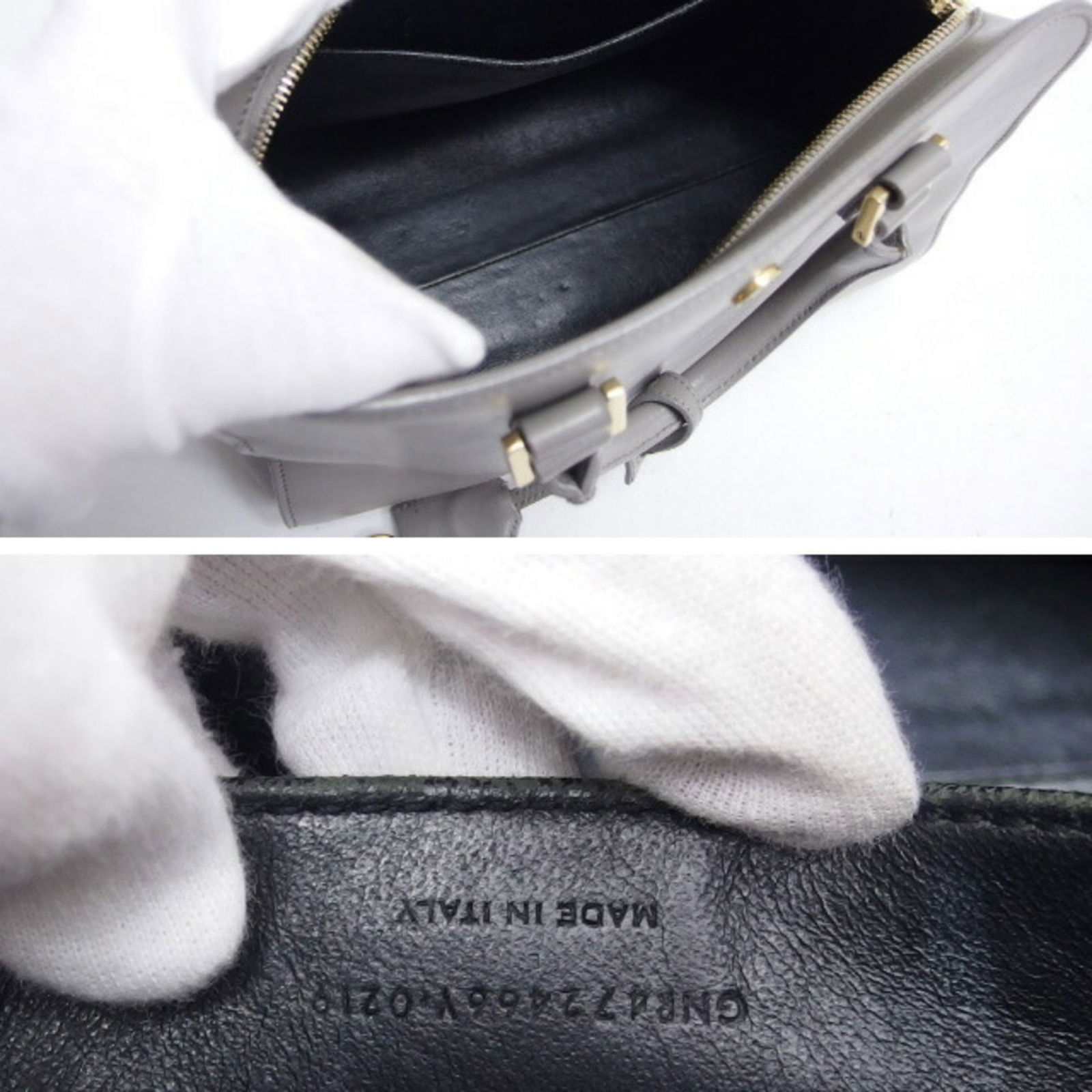 Shoulder Bag Leather - Saint Laurent Handbag - 5