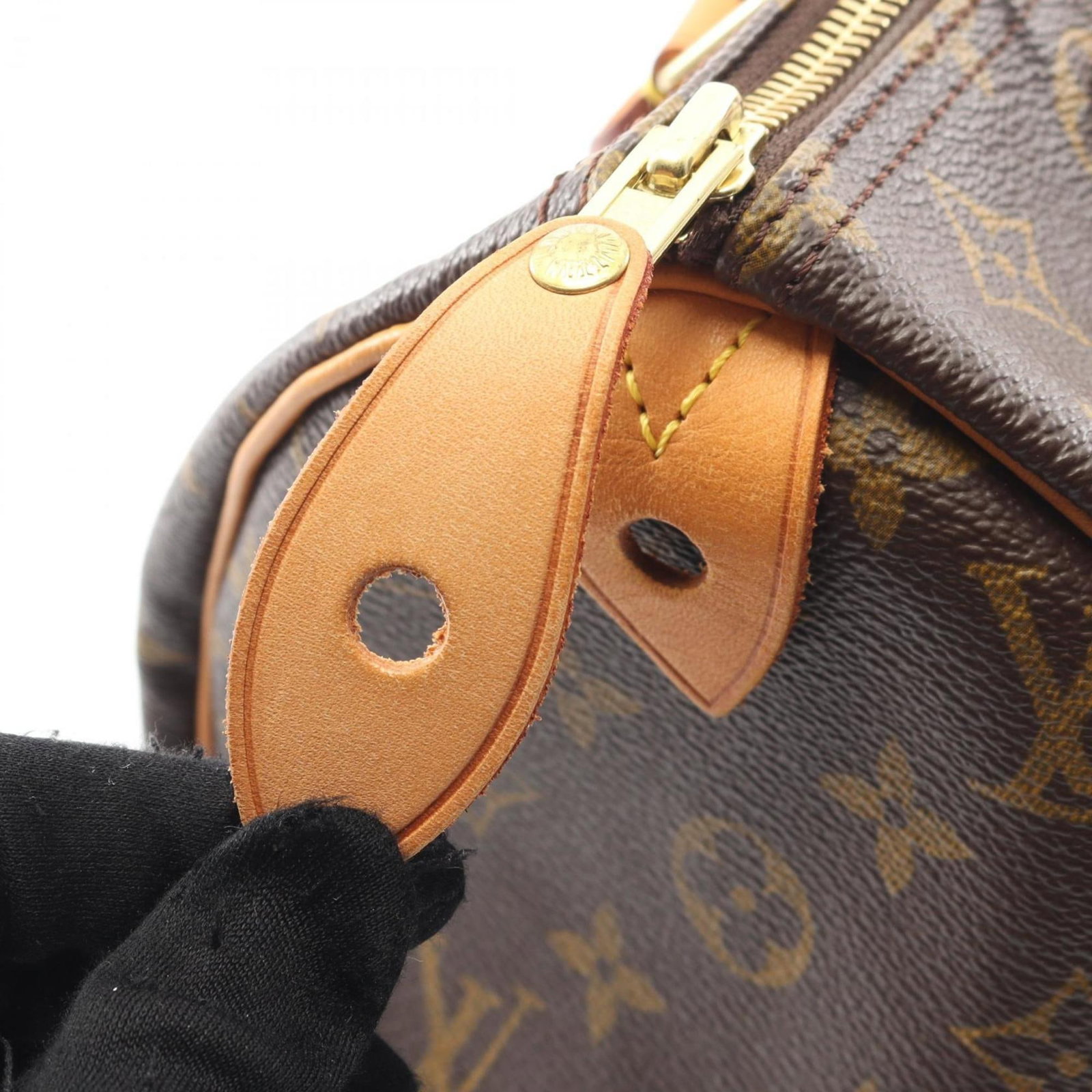 Leather - Louis Vuitton Handbag Coated Canvas - 10