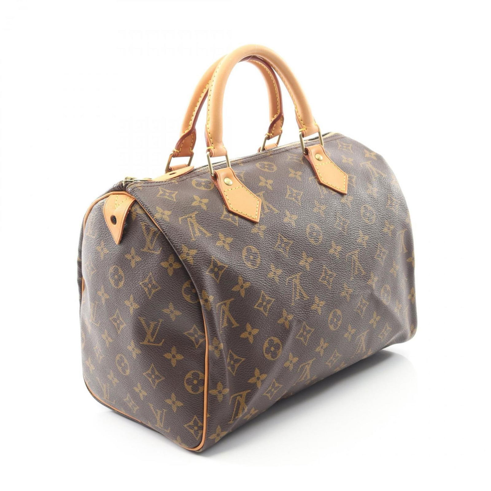 Leather - Louis Vuitton Handbag Coated Canvas - 2