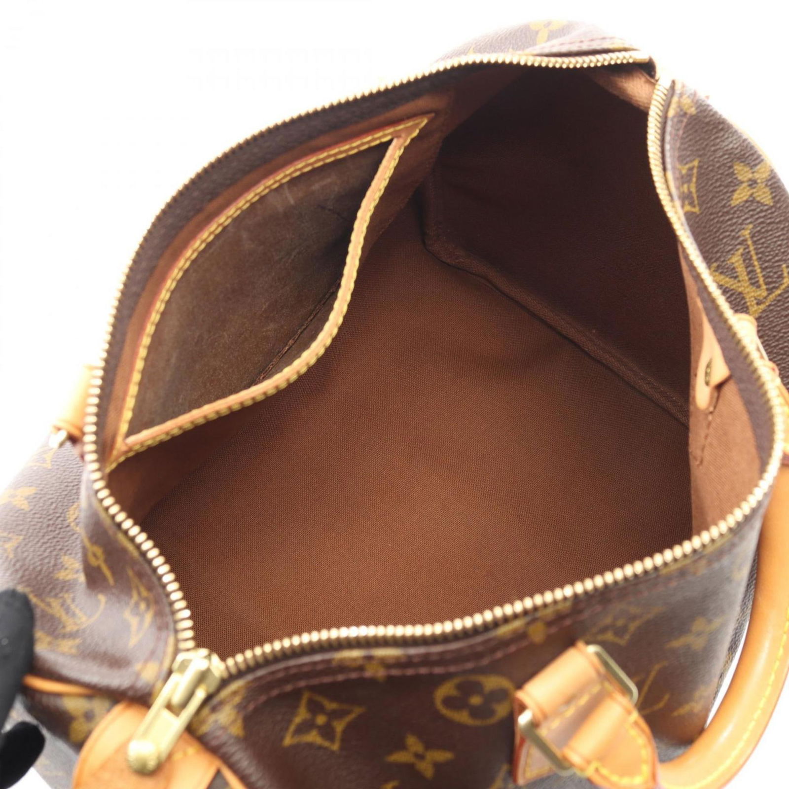 Leather - Louis Vuitton Handbag Coated Canvas - 3