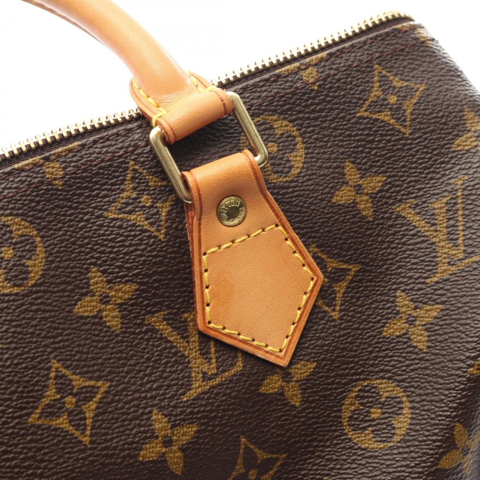 Leather - Louis Vuitton Handbag Coated Canvas - 9