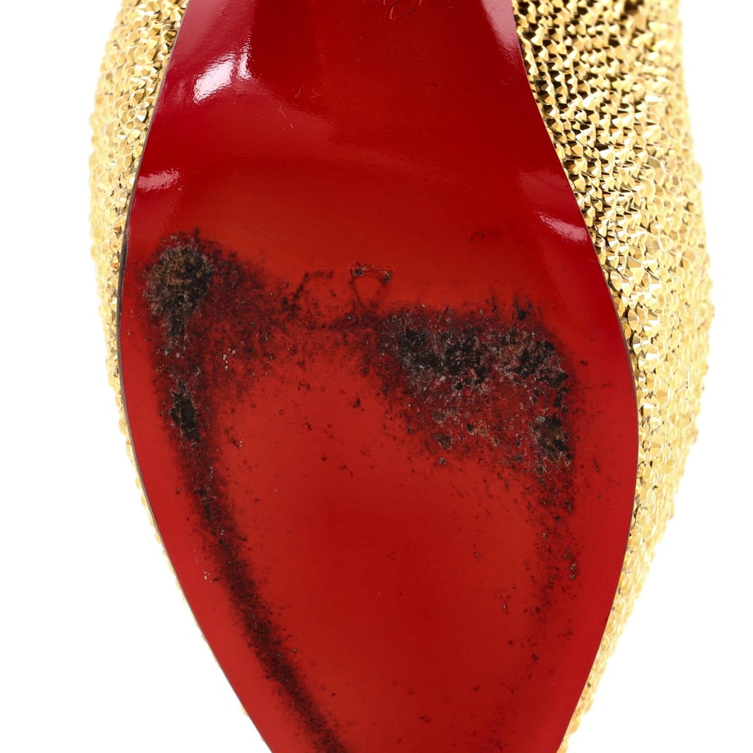 160 Christian Louboutin Women's Daffodile Pumps Crystal Embellished Leather - 6