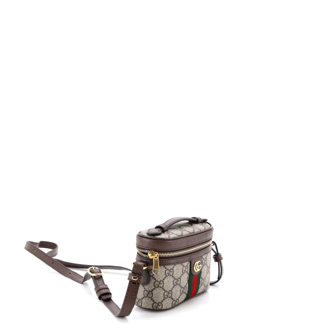 Mini Gucci Ophidia Top Handle Bag GG Coated Canvas - 2