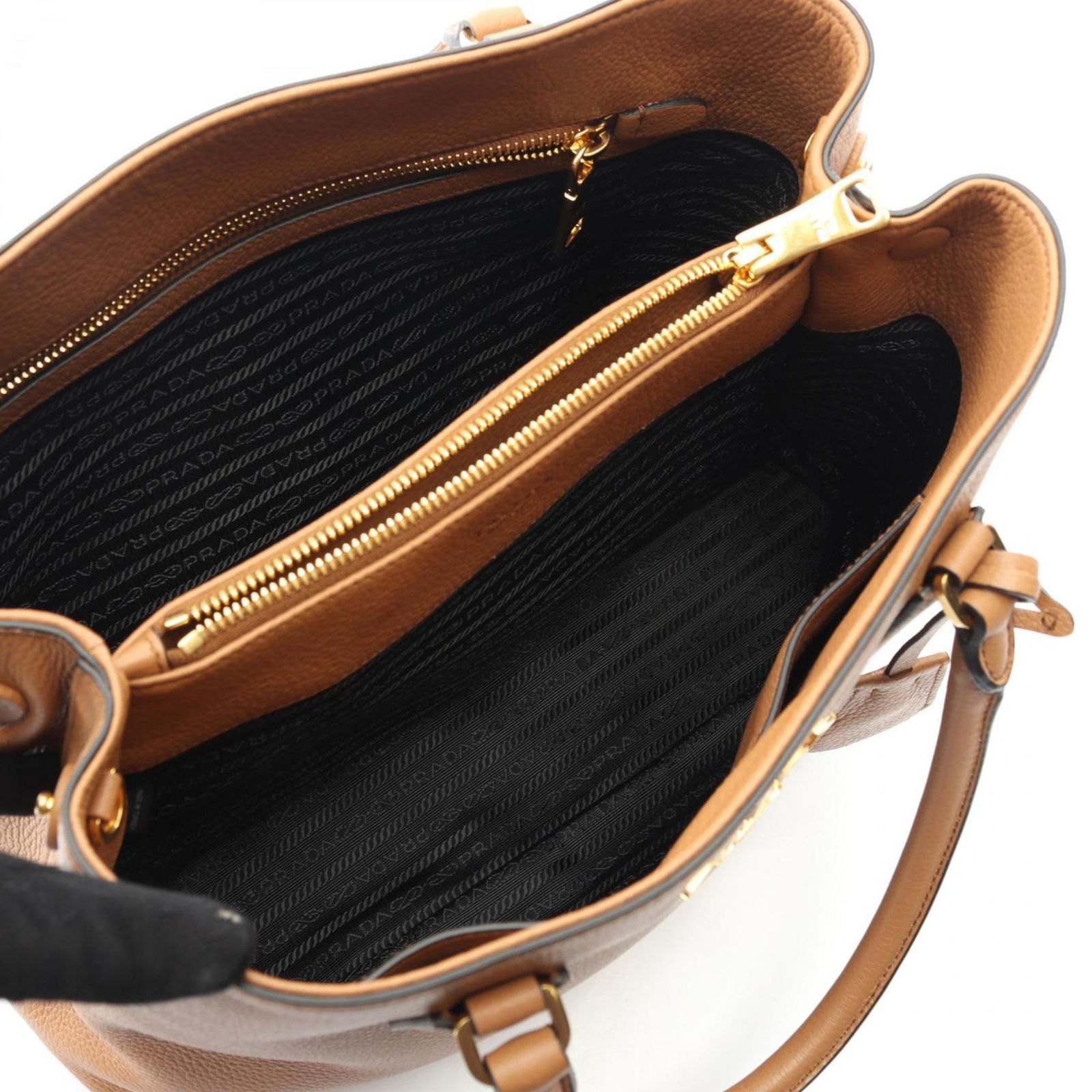 Leather Prada Handbag - 3