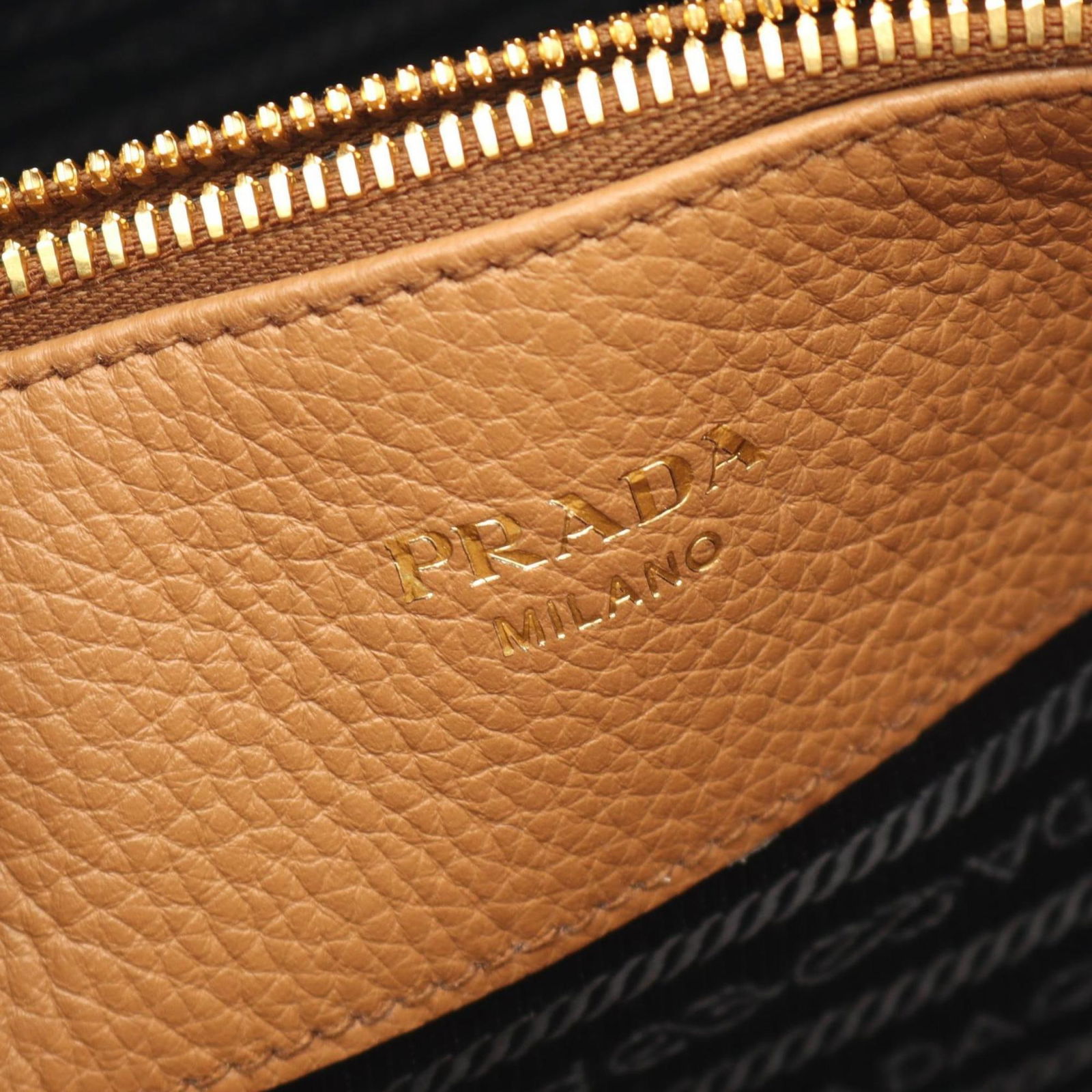 Leather Prada Handbag - 4