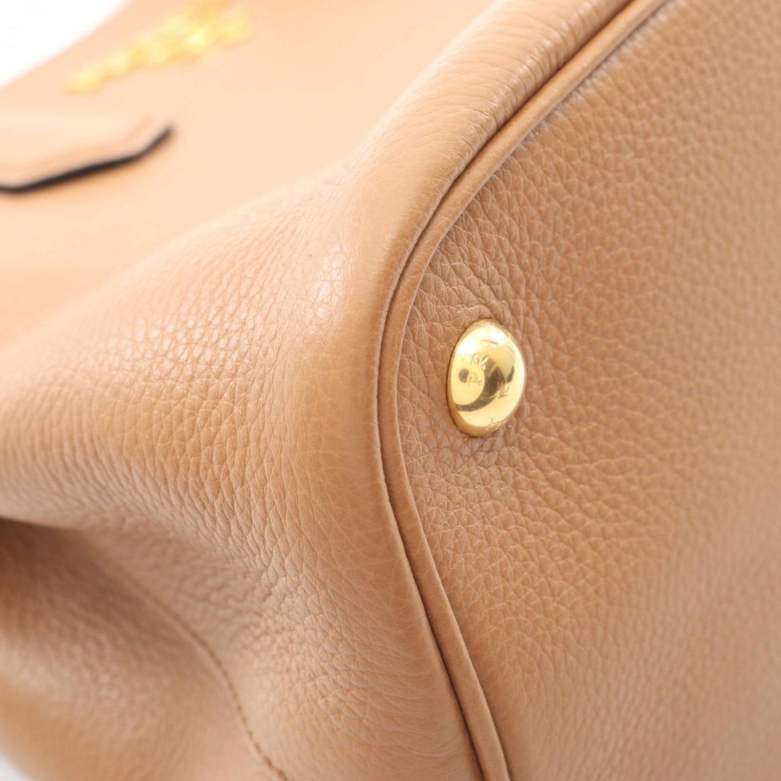 Leather Prada Handbag - 5