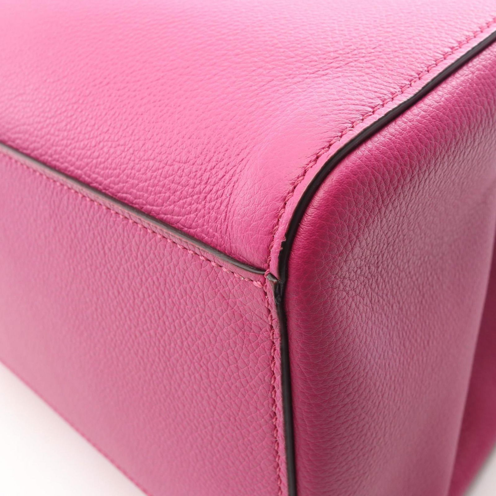 Leather Fendi Tote Bag - 7