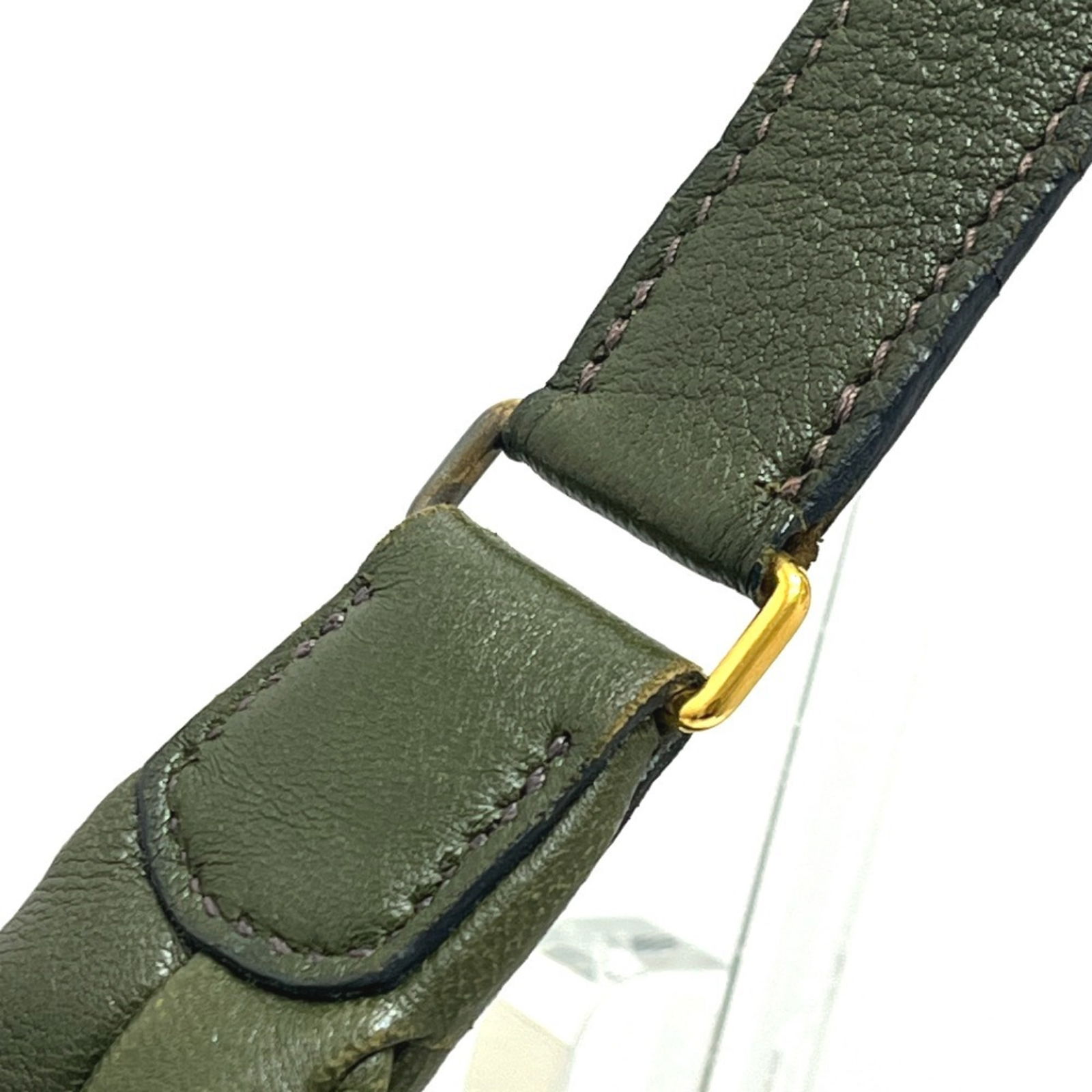 Leather Hermes Handbag - 4