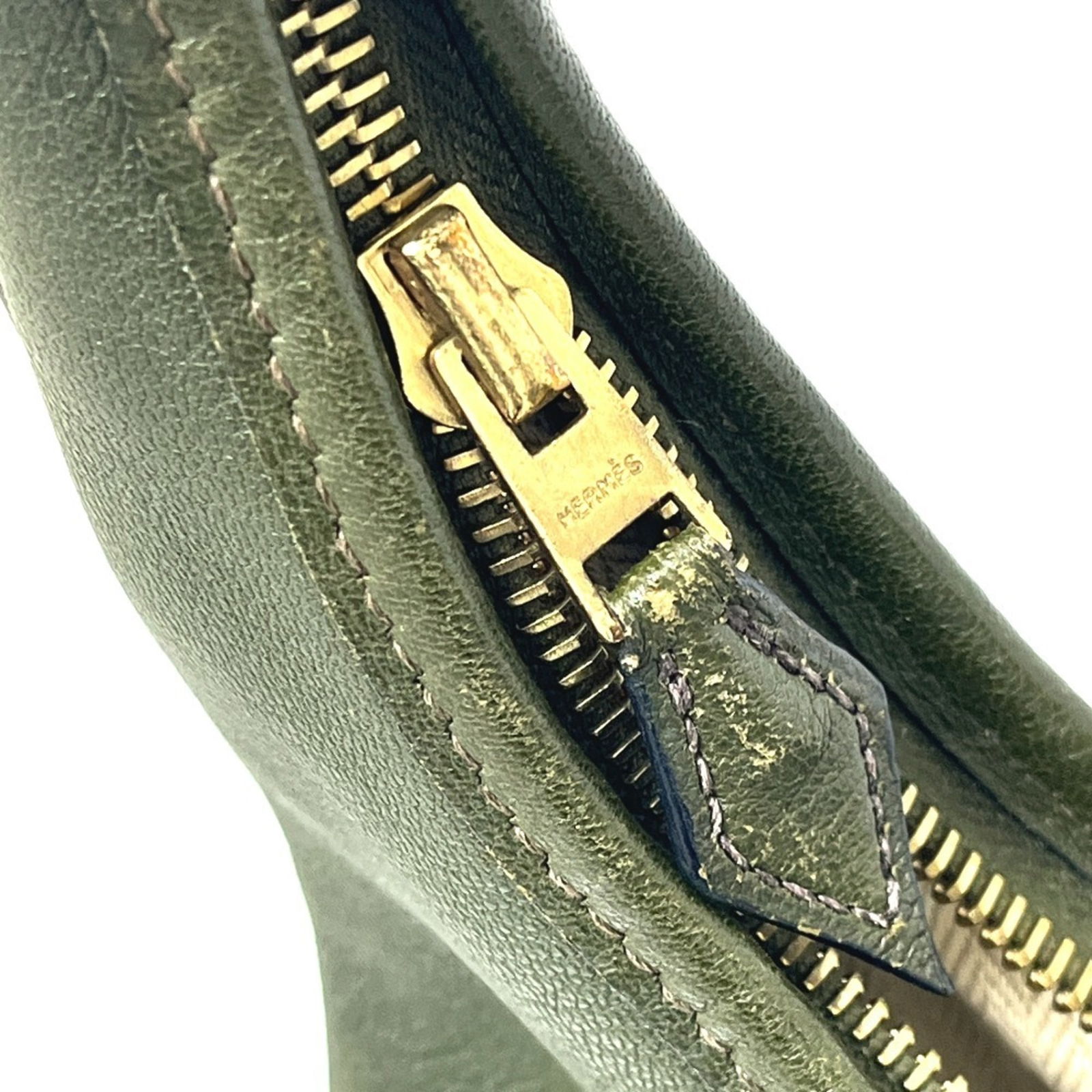 Leather Hermes Handbag - 7