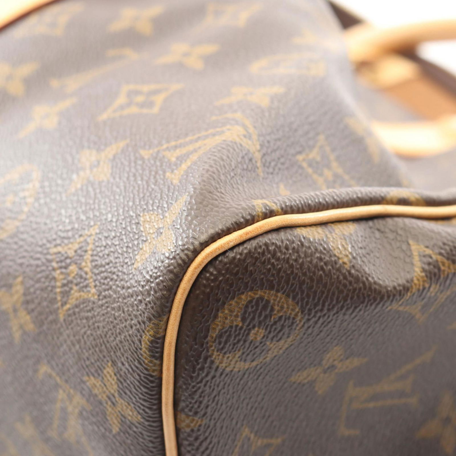 Leather - Louis Vuitton Boston Bag Coated Canvas - 8