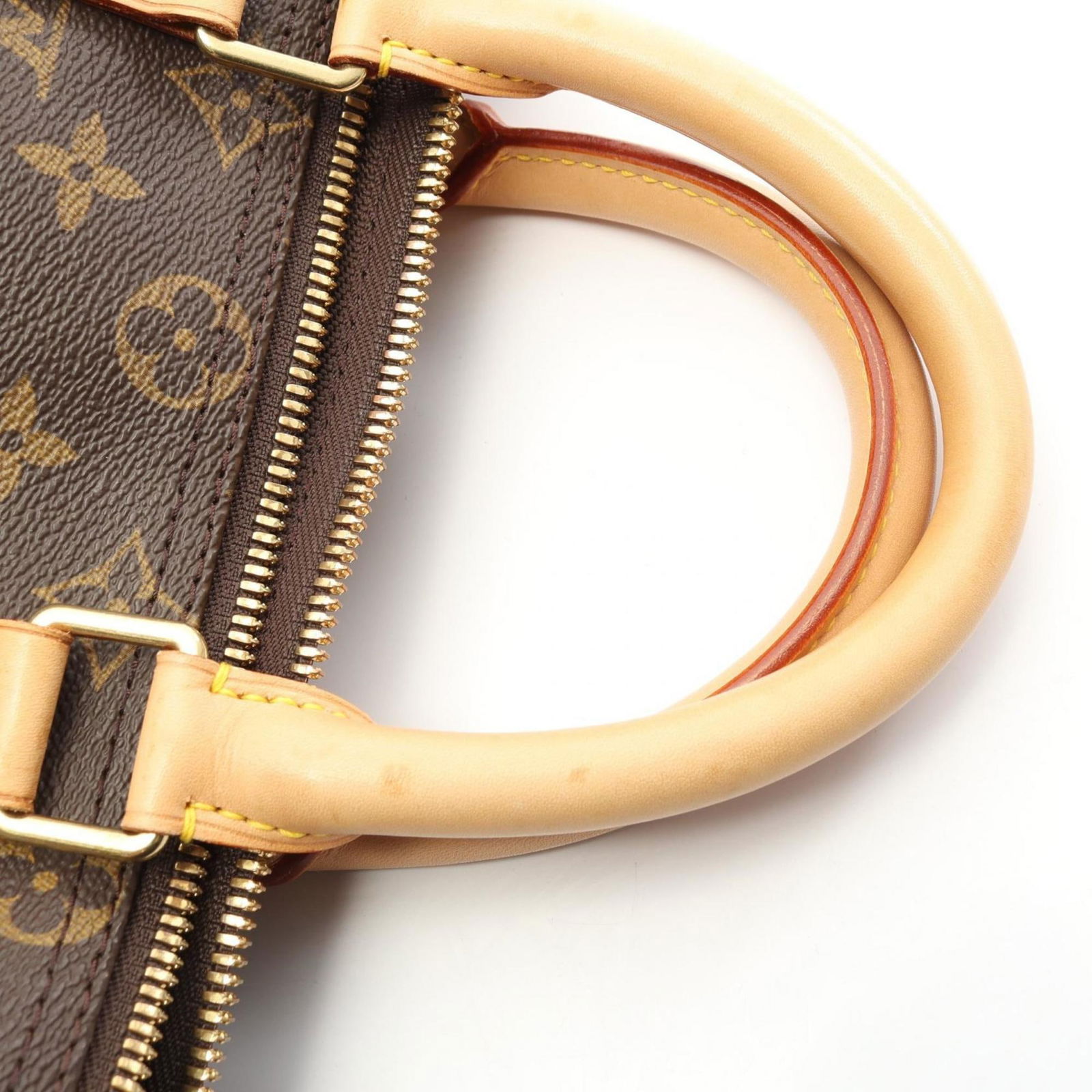 Leather - Louis Vuitton Boston Bag Coated Canvas - 9