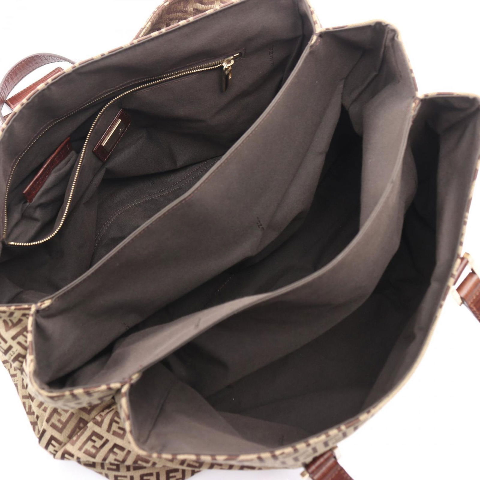 Leather - Fendi Handbag Canvas - 3