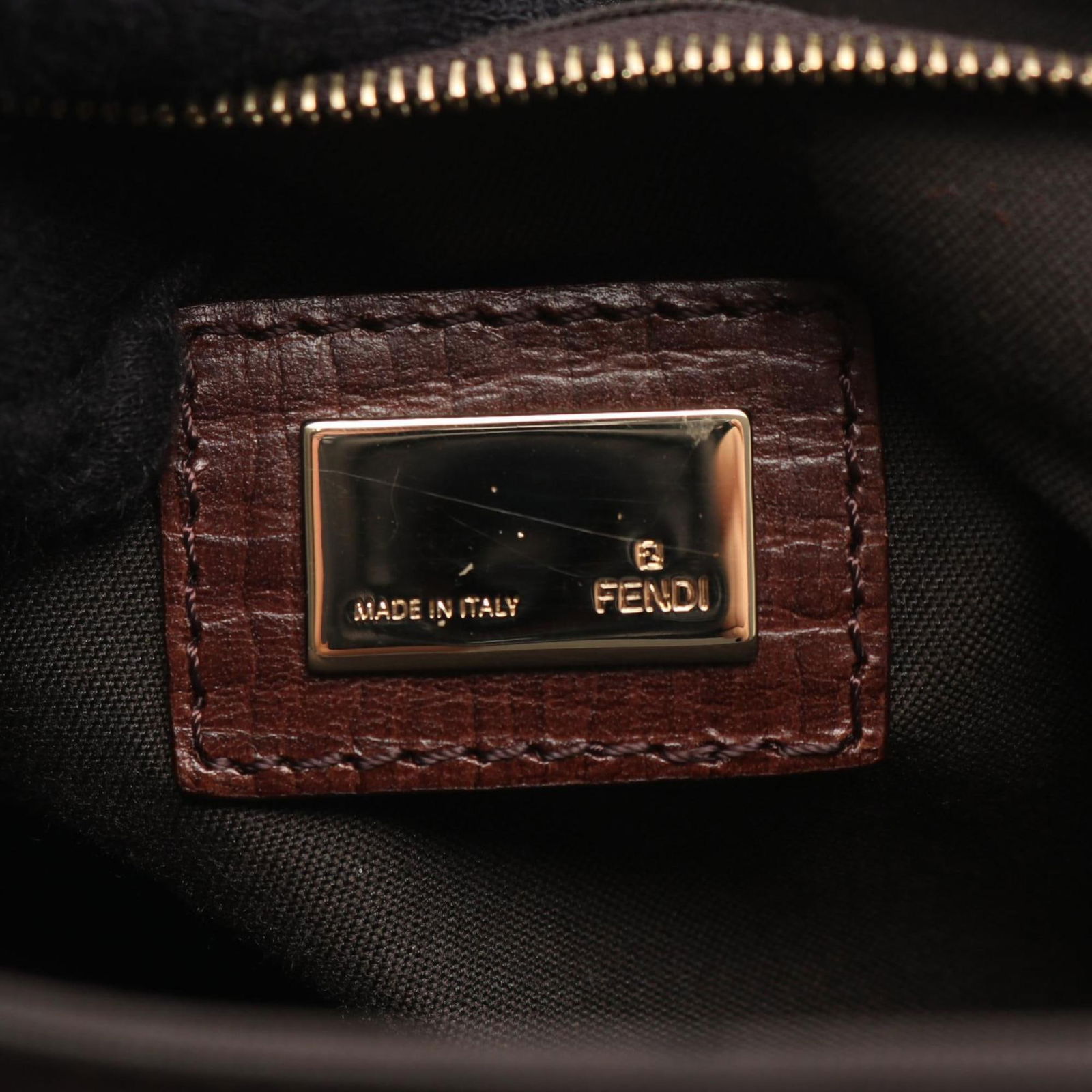 Leather - Fendi Handbag Canvas - 4