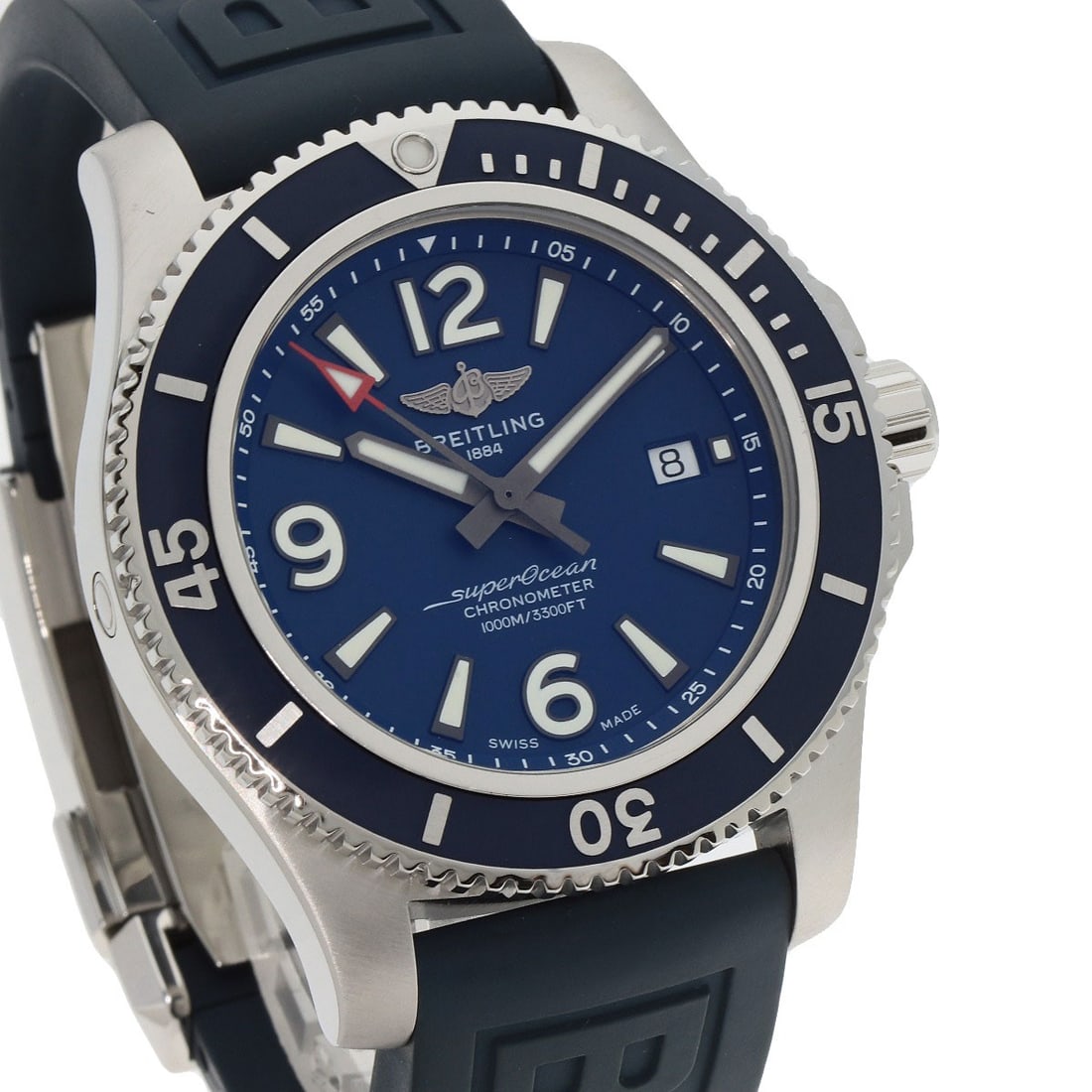 Rubber BREITLING Super Ocean 44 Watches A17367 Stainless Steel/ - 4
