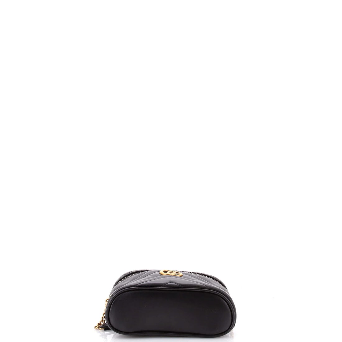 Mini Gucci GG Marmont Top Handle Vanity Chain Bag Matelasse Leather - 4