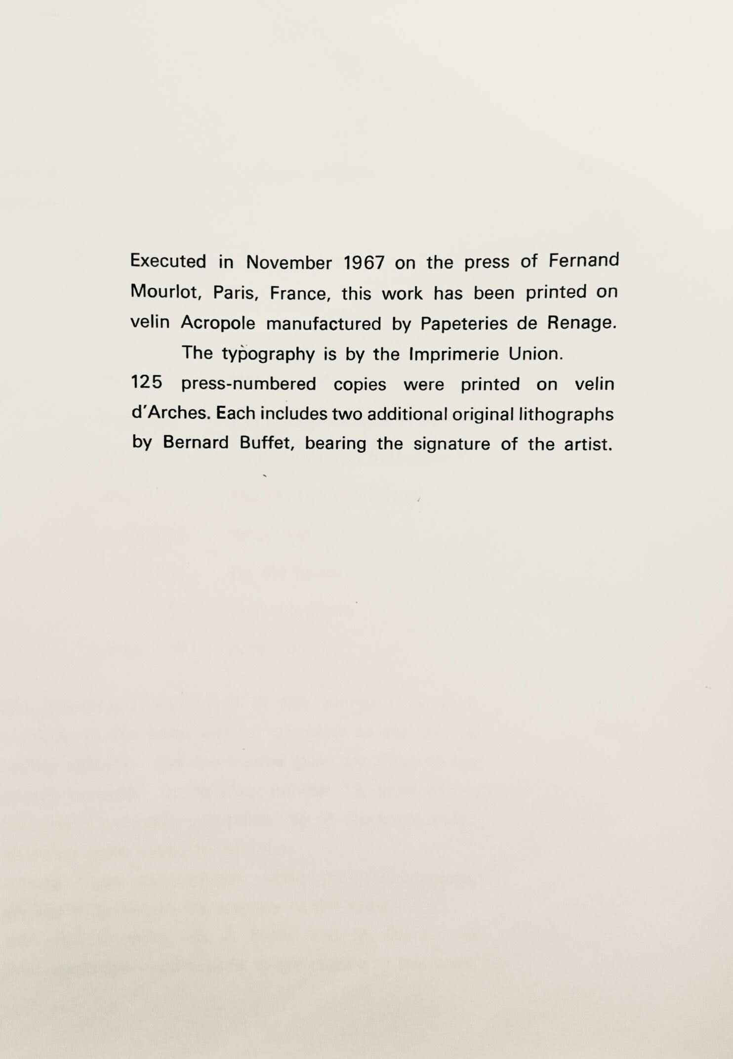 Lithograph - Bernard Buffet - Nature morte aux fruits - Lithographs 1952-1966 - 7