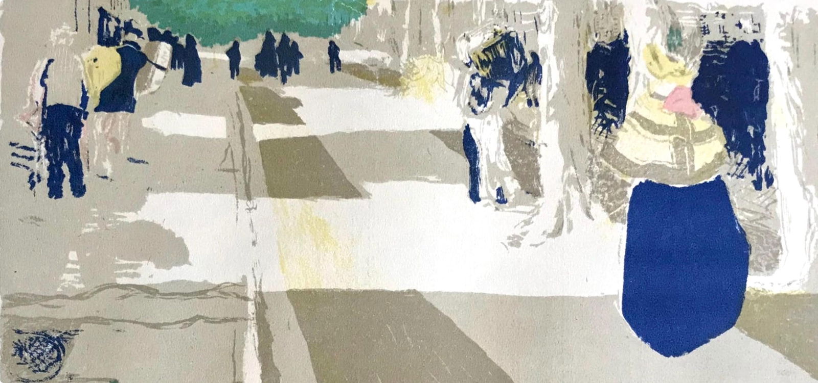 Lithograph - douard Vuillard - LAvenue - L'uvre grav de Vuillard - 2