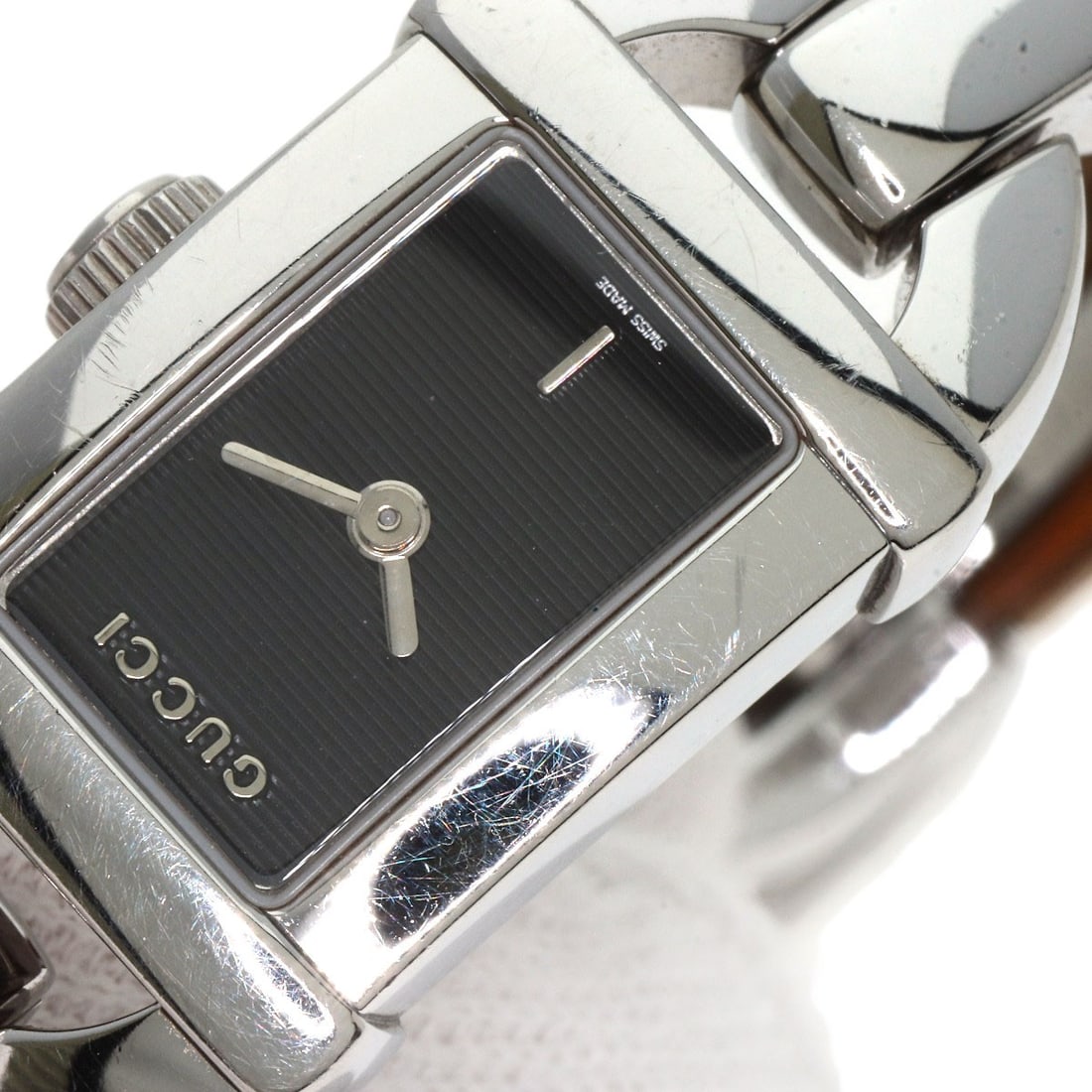 Bamboo GUCCI Bamboo Watches 6800L Stainless Steel/ - 17