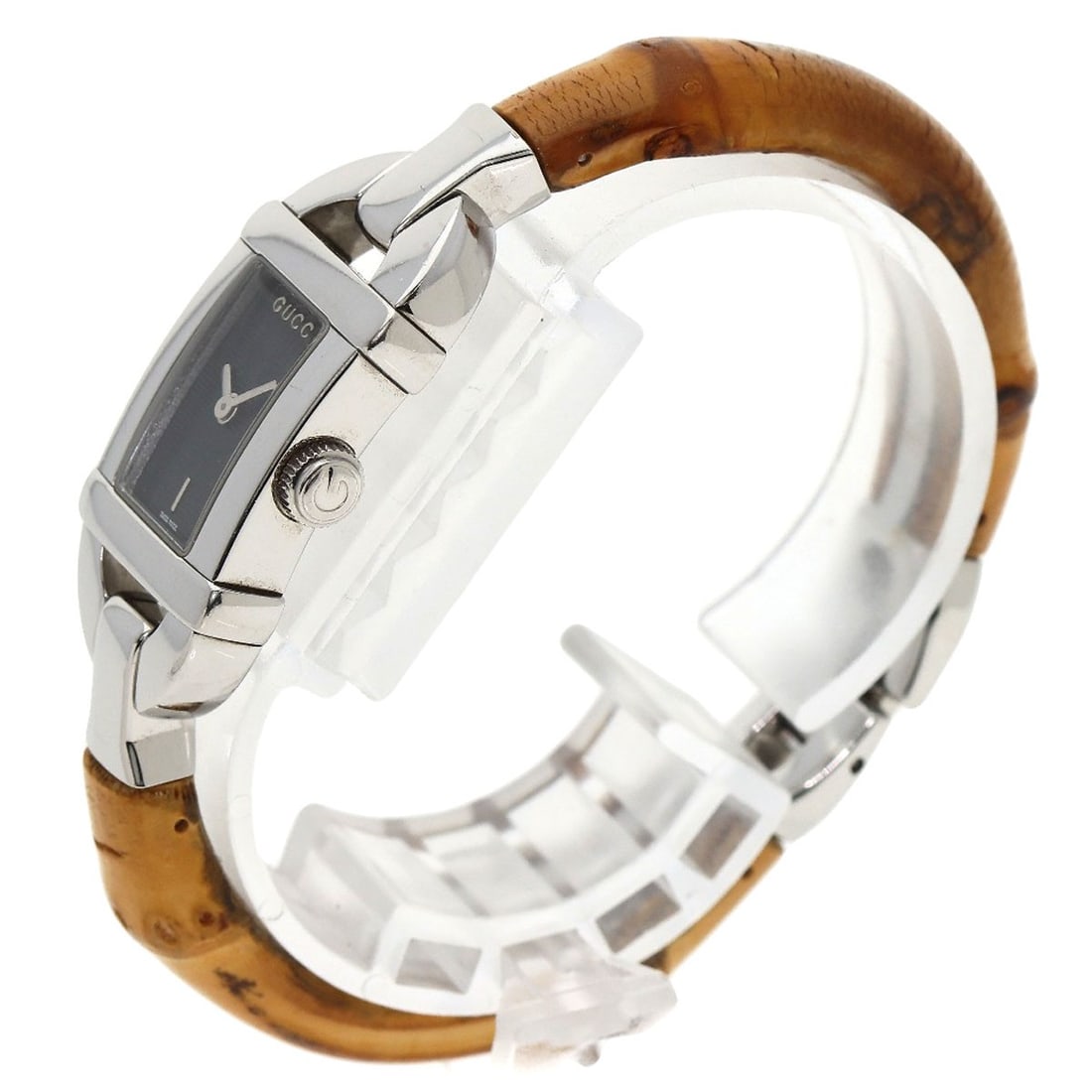 Bamboo GUCCI Bamboo Watches 6800L Stainless Steel/ - 2