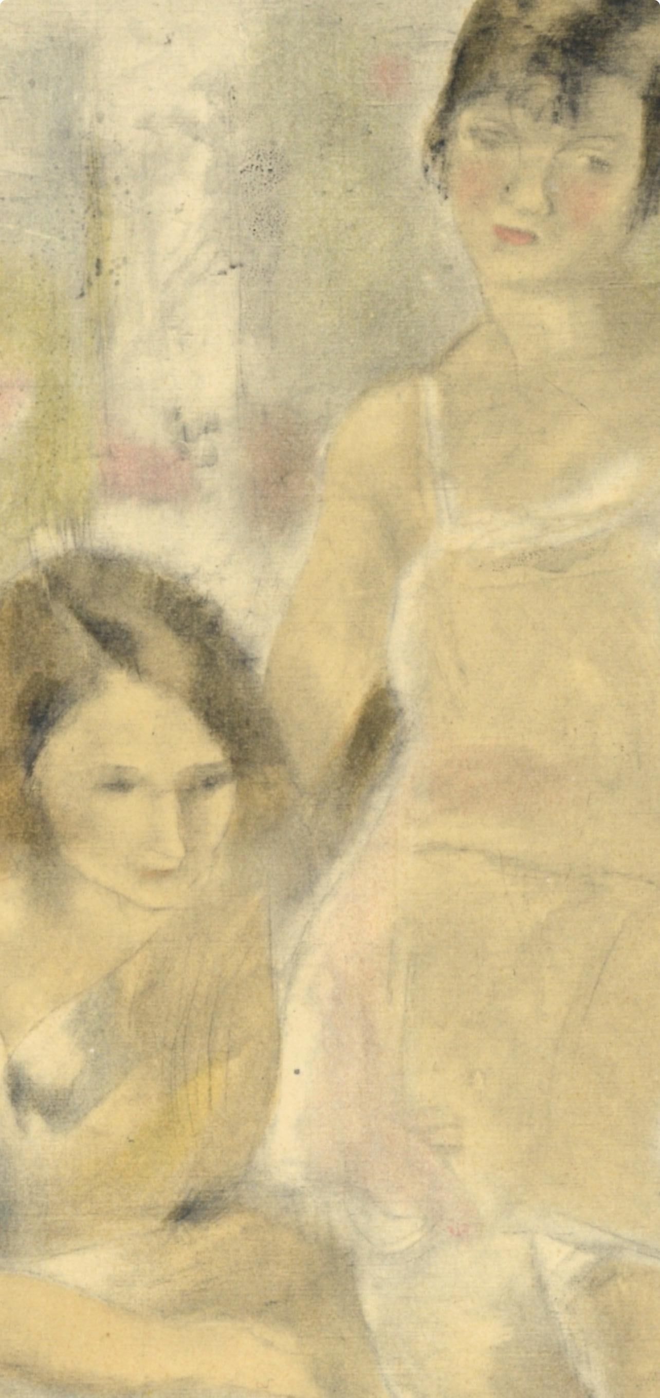 Lithograph - Jules Pascin - Ginette et Mireille - Pascin - 4