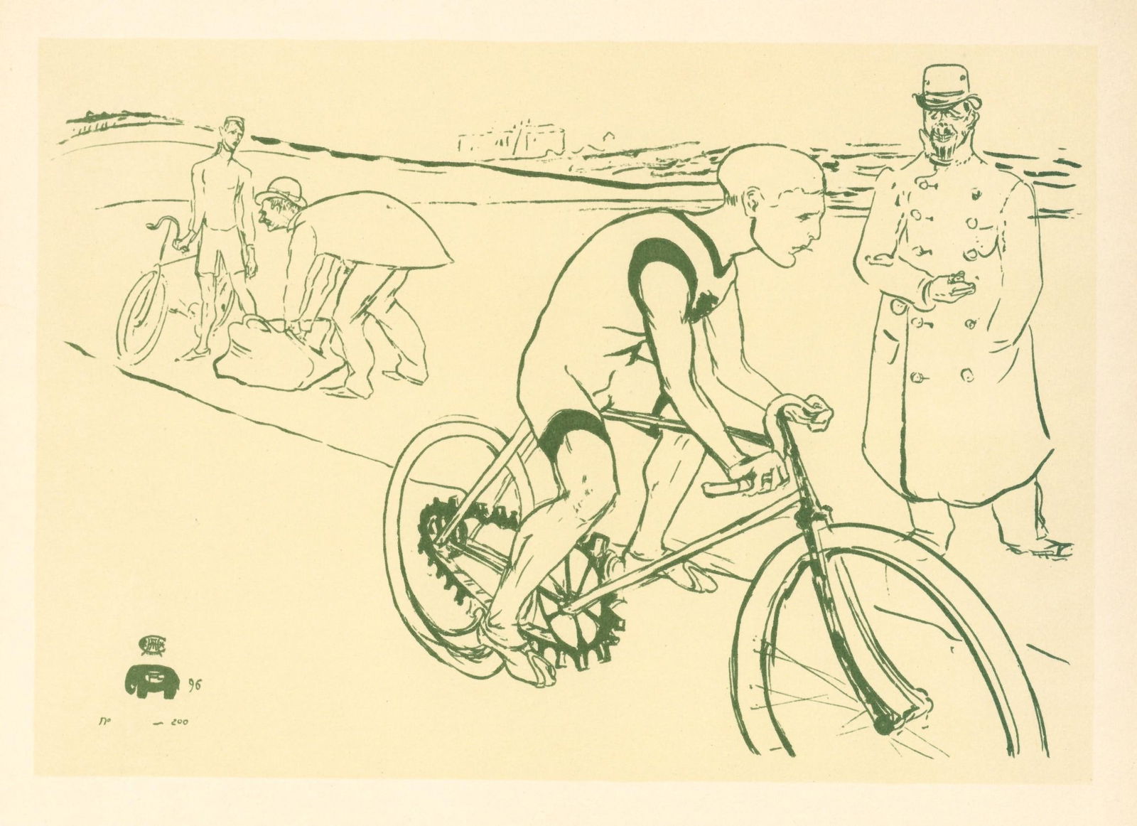 Lithograph - Henri de Toulouse-Lautrec - Cycle Michael - Les Affiches De Toulouse-Lautrec - 5