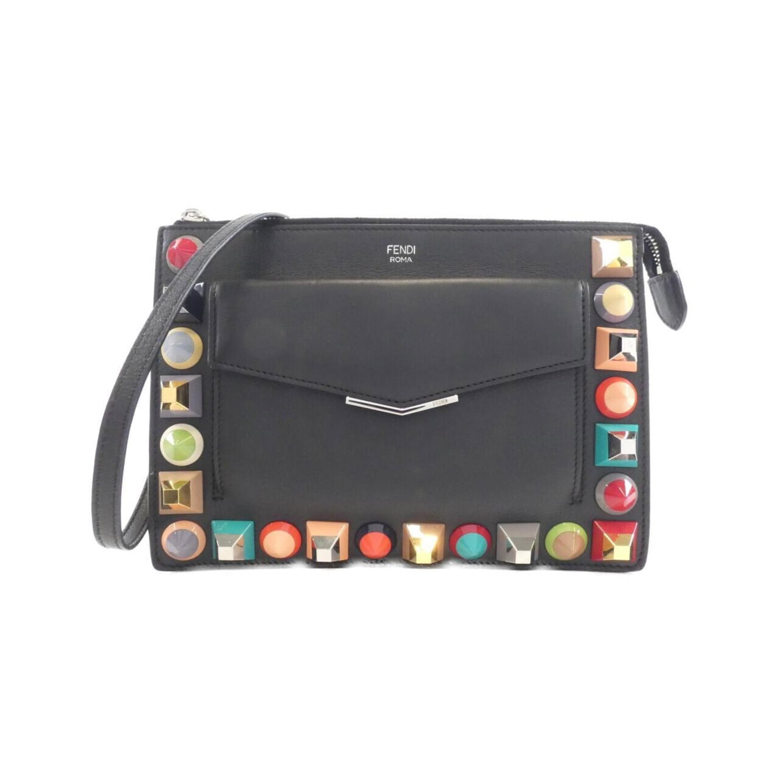 Leather Fendi Shoulder Bag: Leather Fendi Shoulder Bag This listing features Leather Fendi Shoulder Bag. Item specifics are provided below. Item Specifics: Brand: Fendi Type: Shoulder Bag Material: Leather Leather/Fur Type: