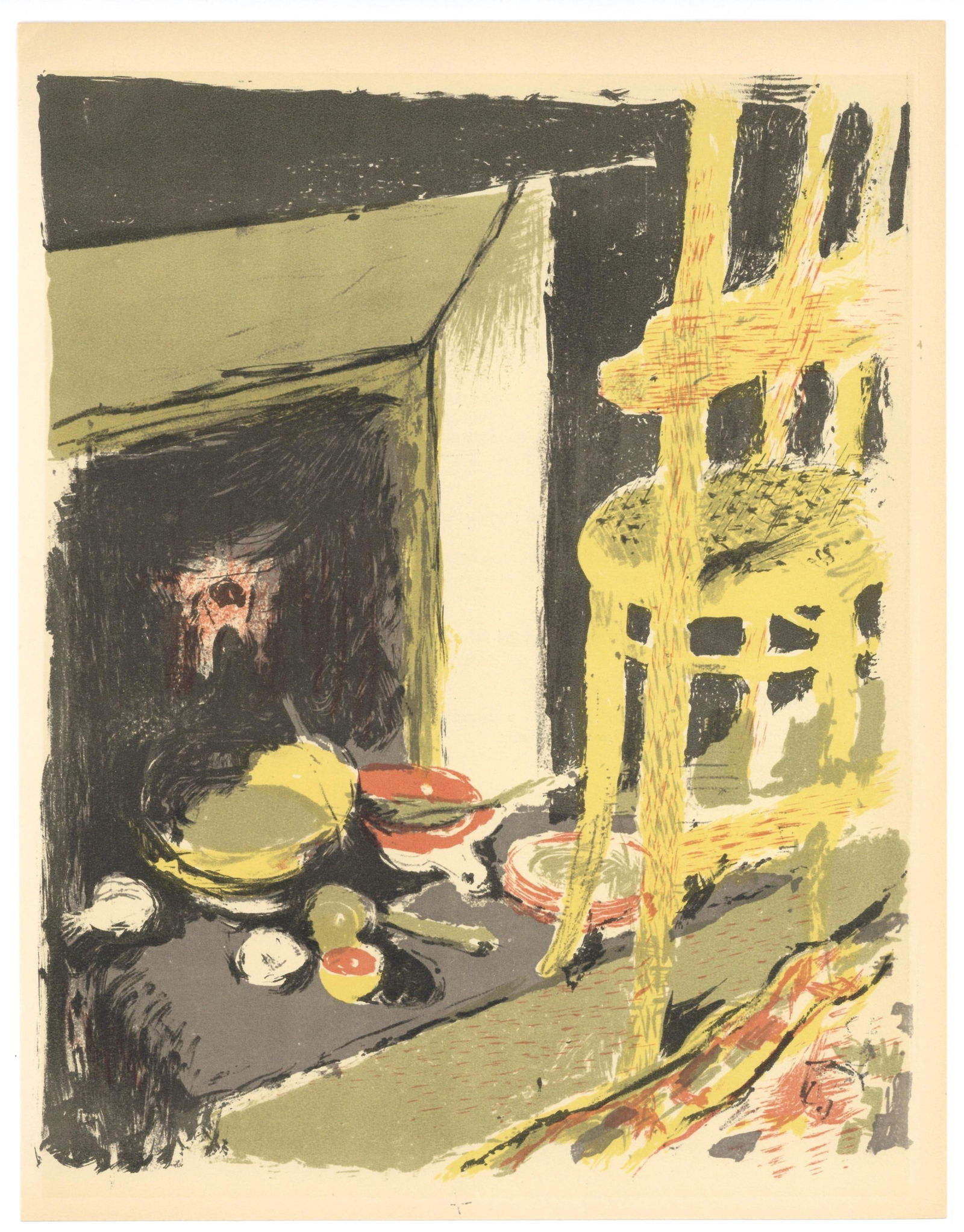 Lithograph - douard Vuillard - LAtre - L'uvre grav de Vuillard - 5
