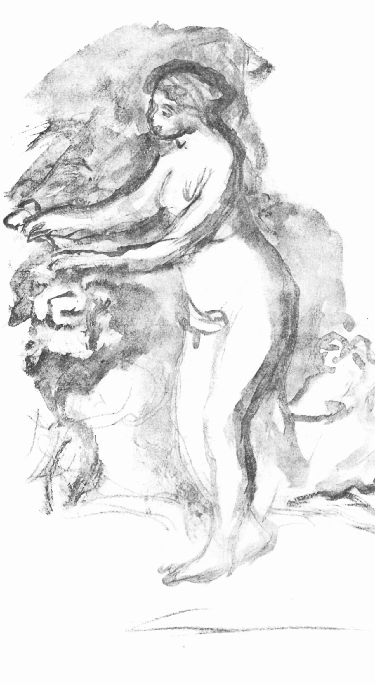 Lithograph - Pierre-Auguste Renoir - Femme au cep de vigne - Les Lithographies de Renoir - 2