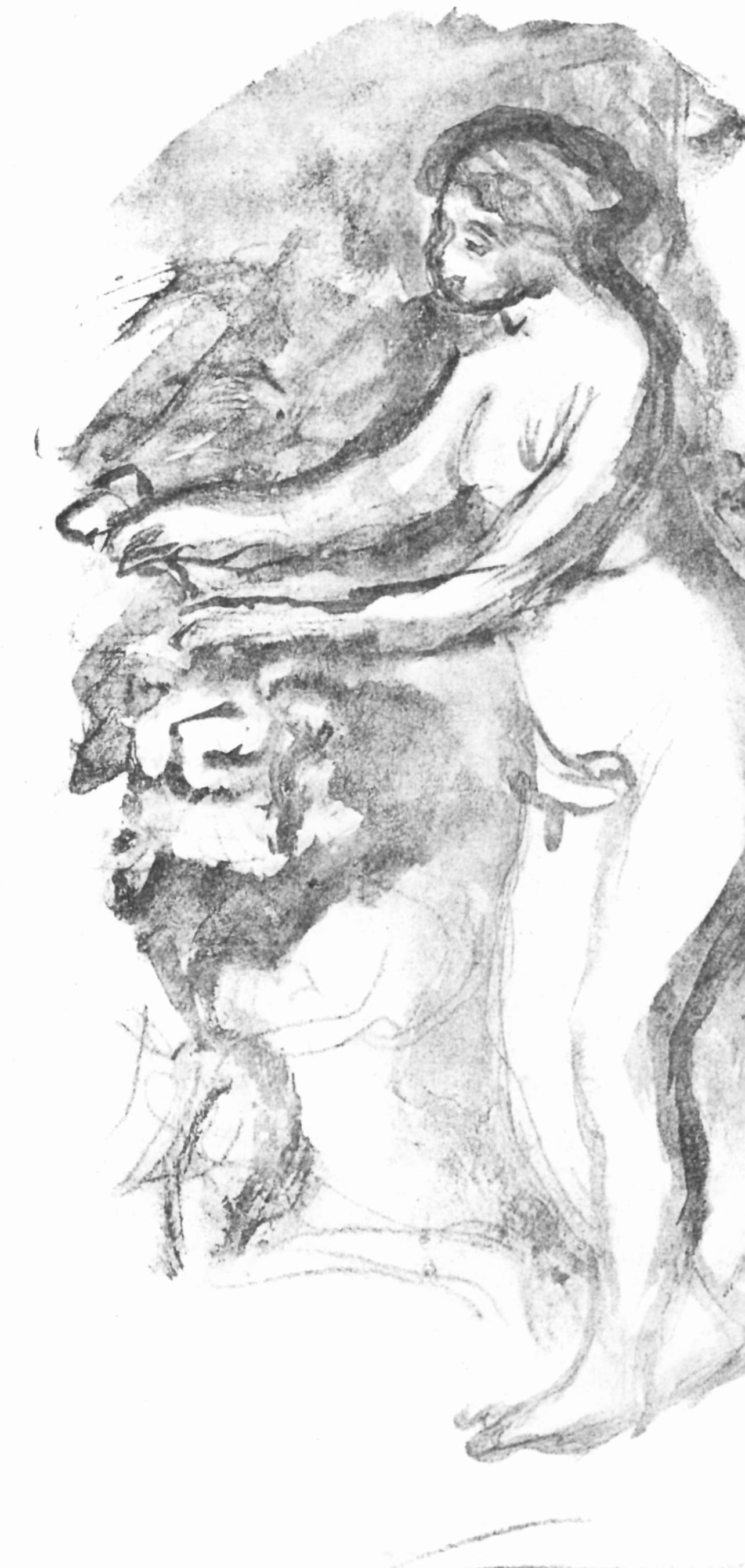 Lithograph - Pierre-Auguste Renoir - Femme au cep de vigne - Les Lithographies de Renoir - 4