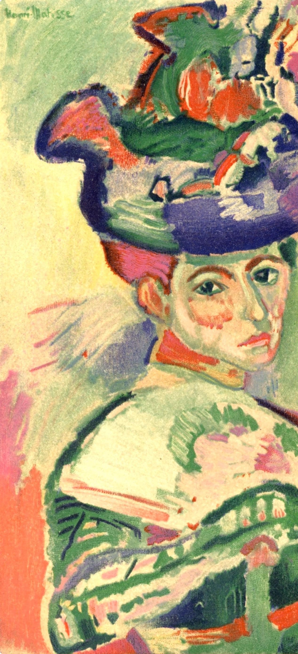 Lithograph - Henri Matisse - Madame Matisse - Portraits par Henri Matisse - 4